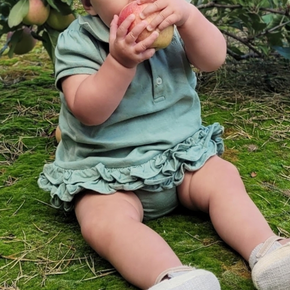 Ralph Lauren Sage Green 24M Dress